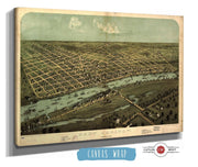 East Saginaw Michigan 1867 State of Michigan