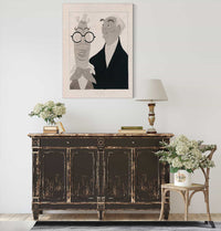 Ed Wynn And Richard B Harrison by Ralph Barton