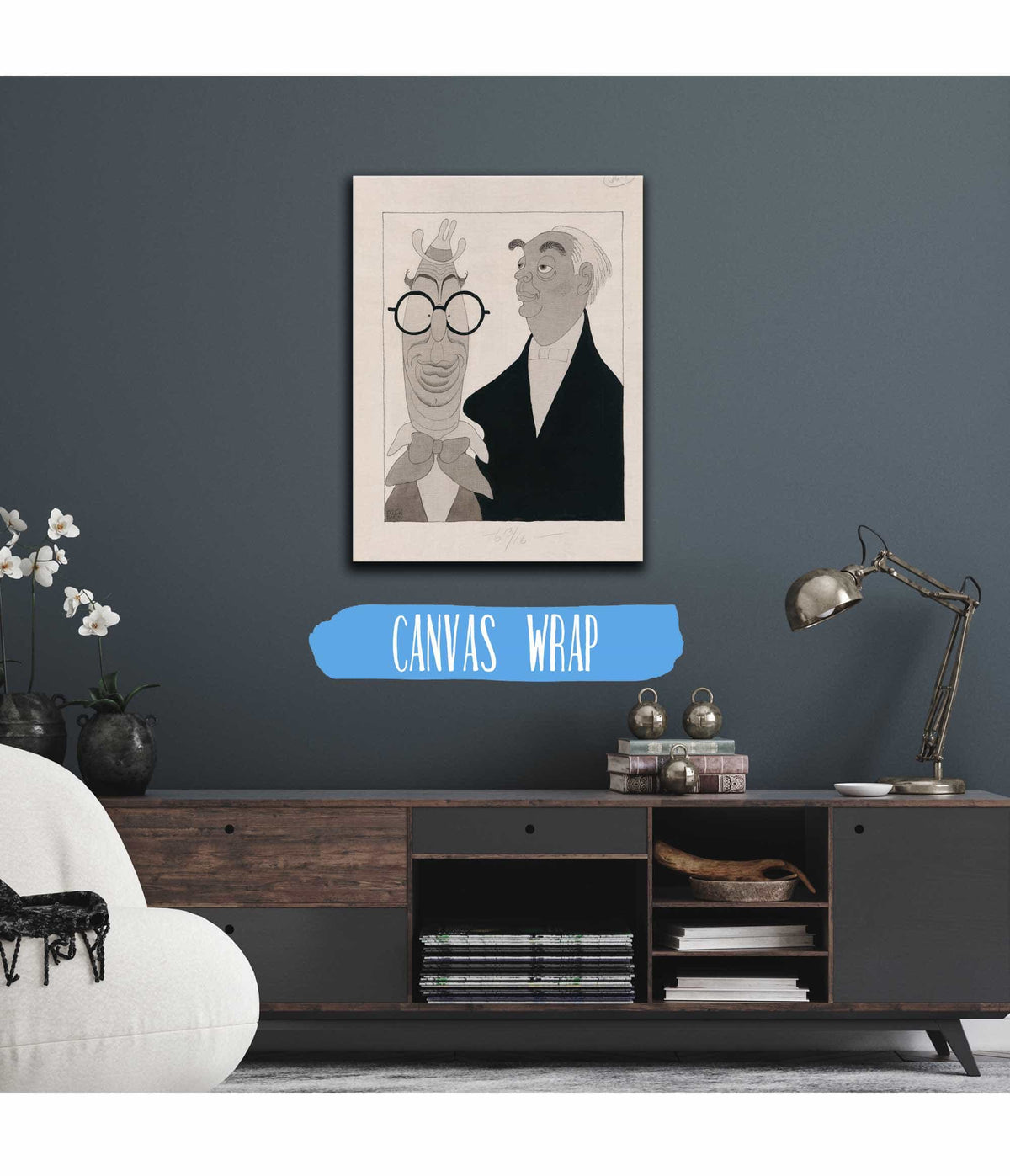 Ed Wynn And Richard B Harrison by Ralph Barton