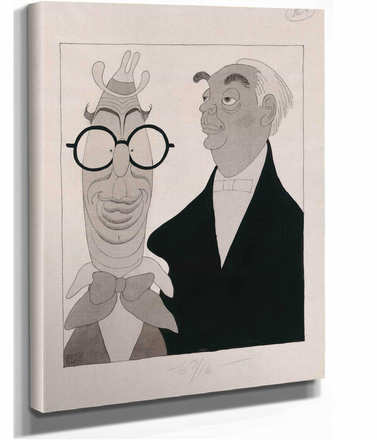 Ed Wynn And Richard B Harrison by Ralph Barton