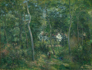 Edge Of The Woods Near Lhermitage Pontoise by Camille Pissarro