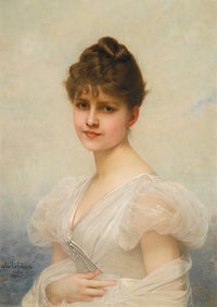 Edith Warren Miller by Jules Joseph Lefebvre