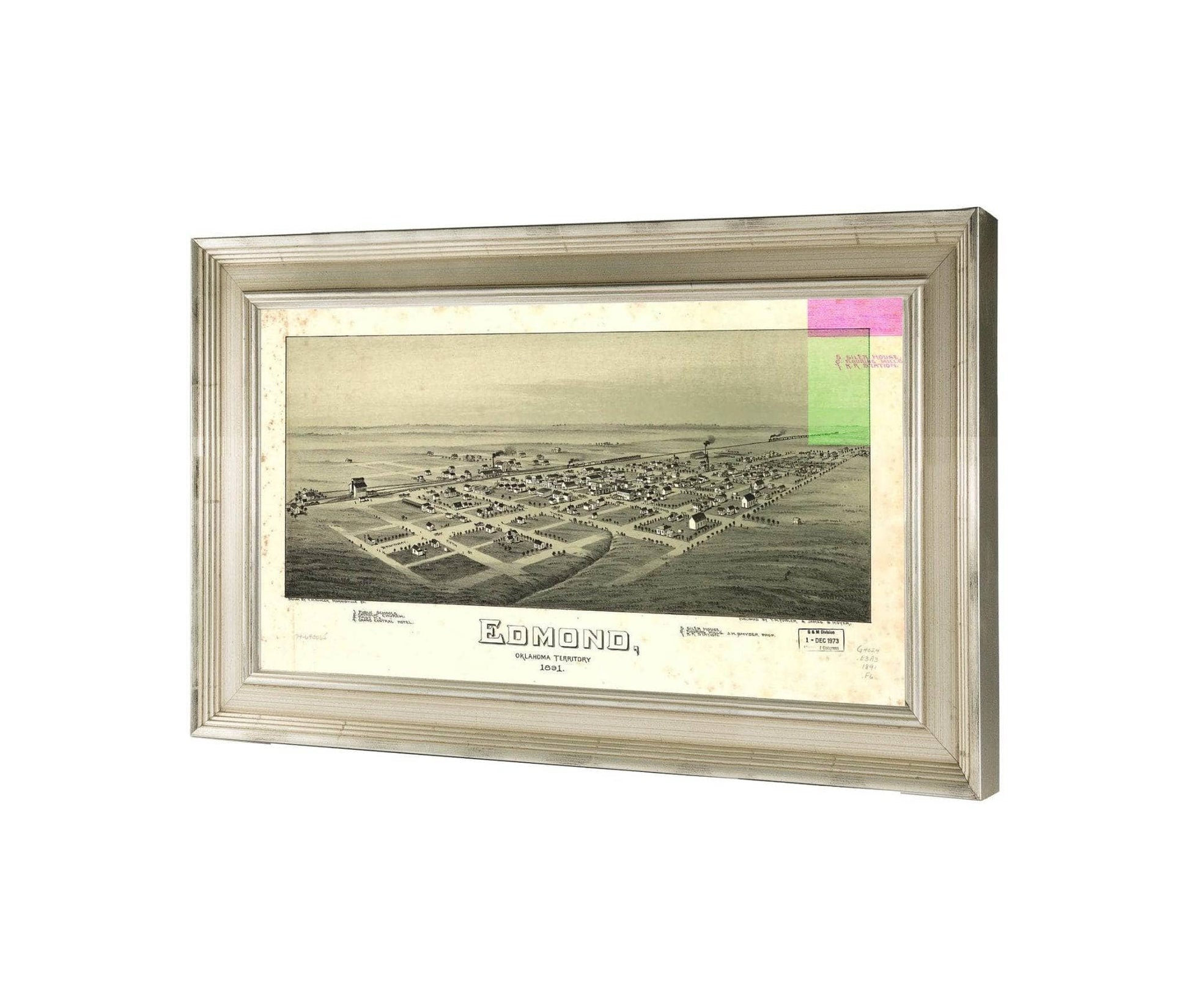 Edmond Oklahoma Territory 1891  State Of Oklahoma