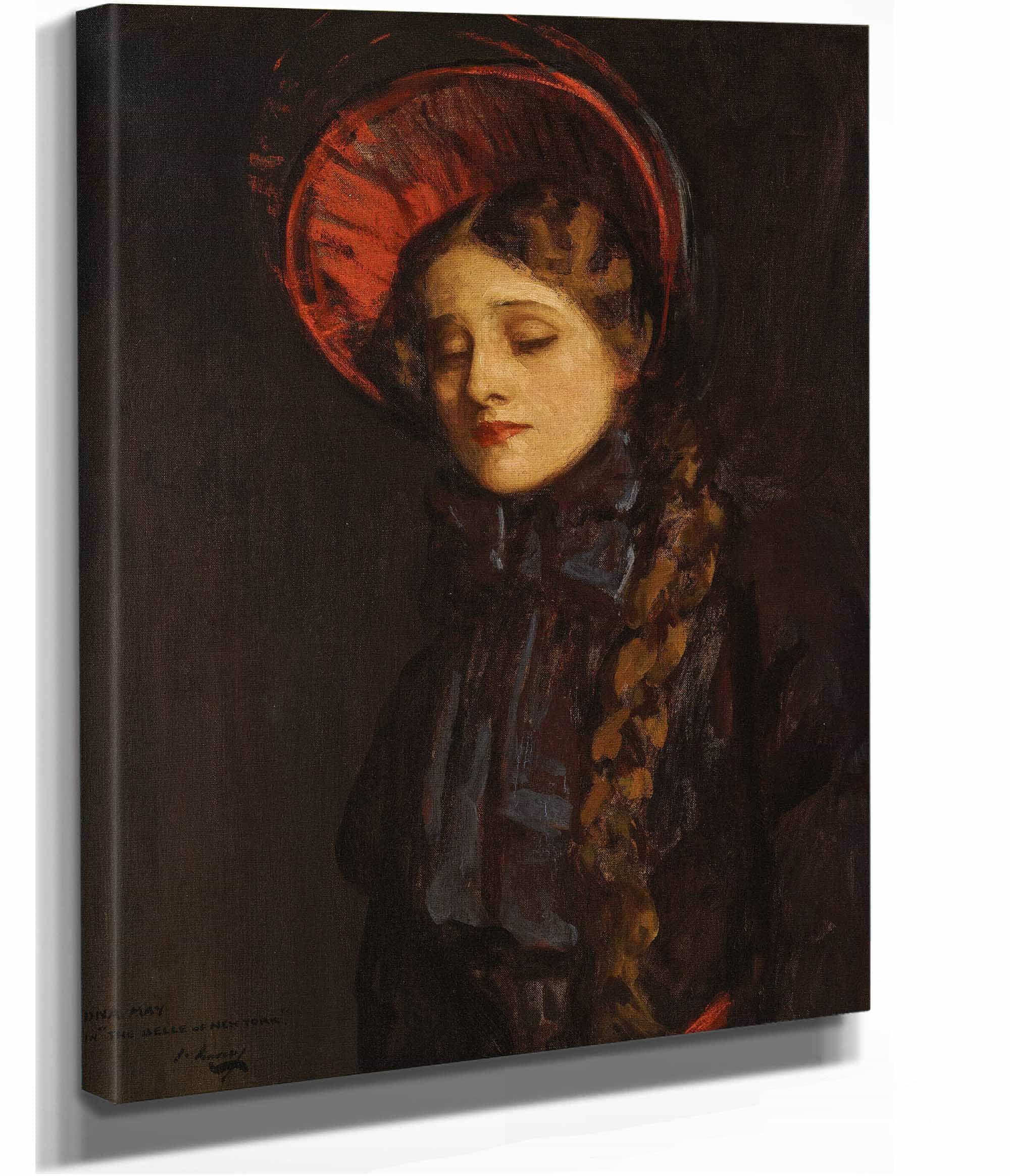 Edna May In The Belle Of New York by Sir John Lavery