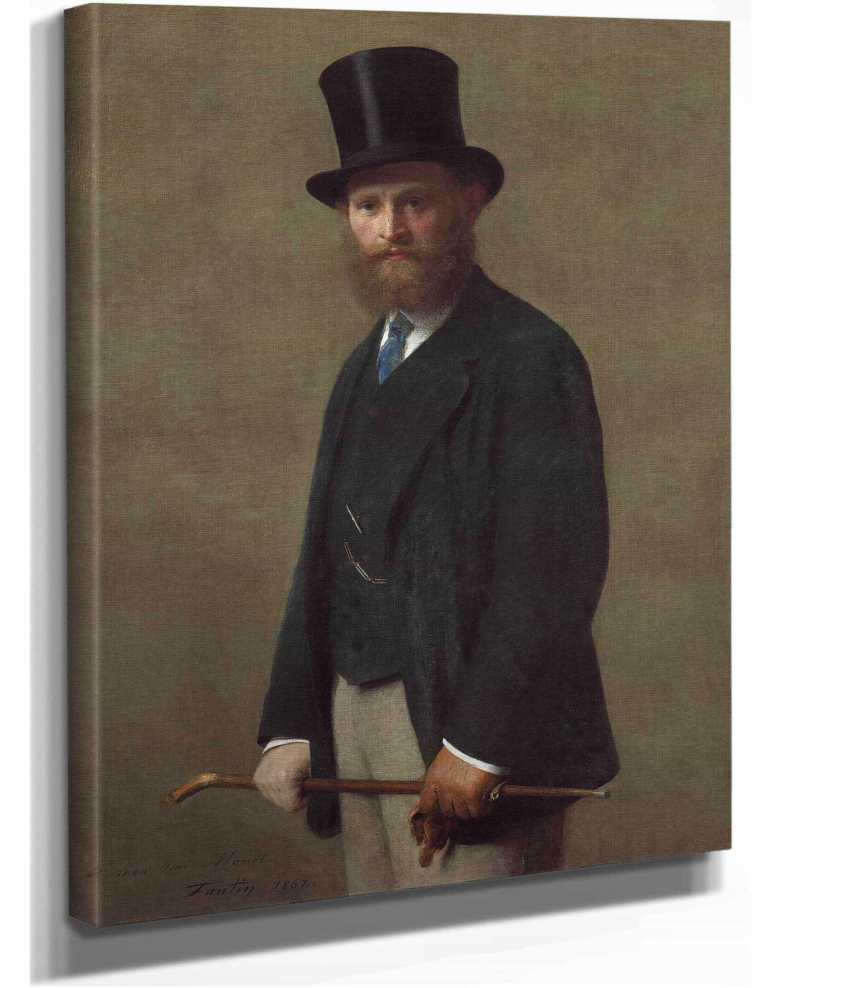 Edouard Manet by Henri Fantin Latour
