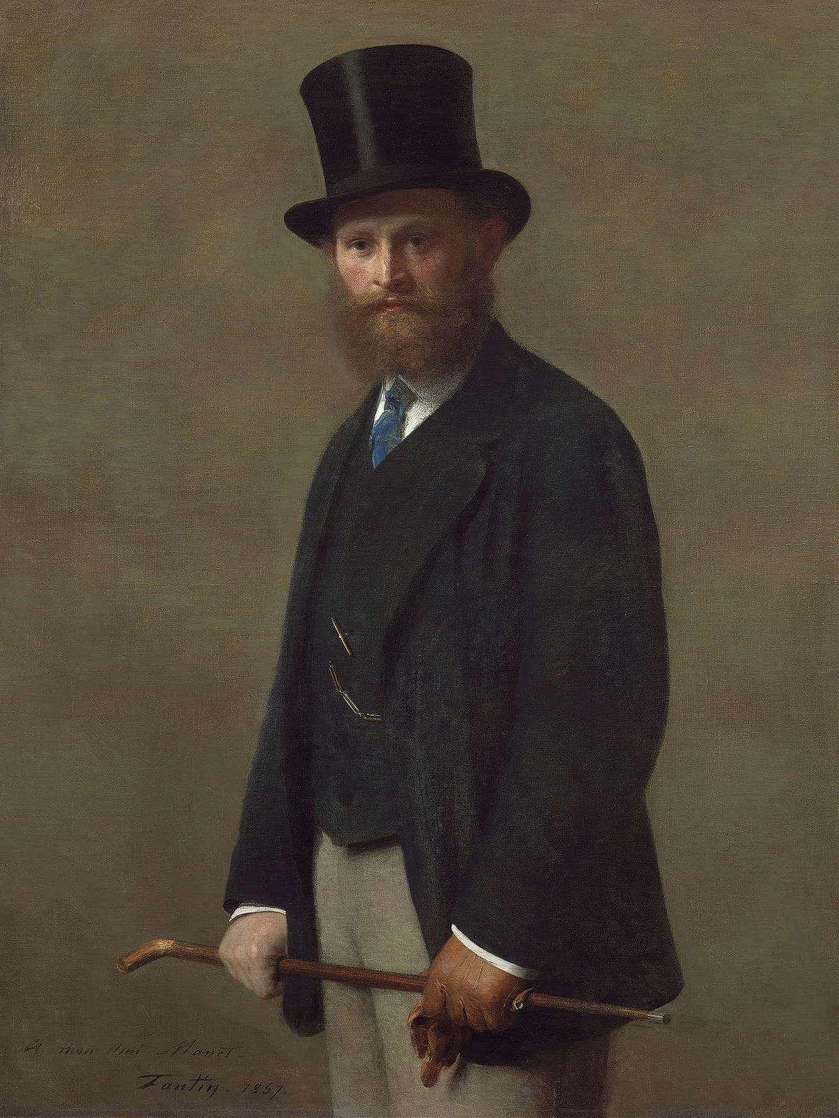 Edouard Manet by Henri Fantin Latour