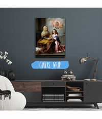 Education Of The Virgin by Bartolome Esteban Murillo