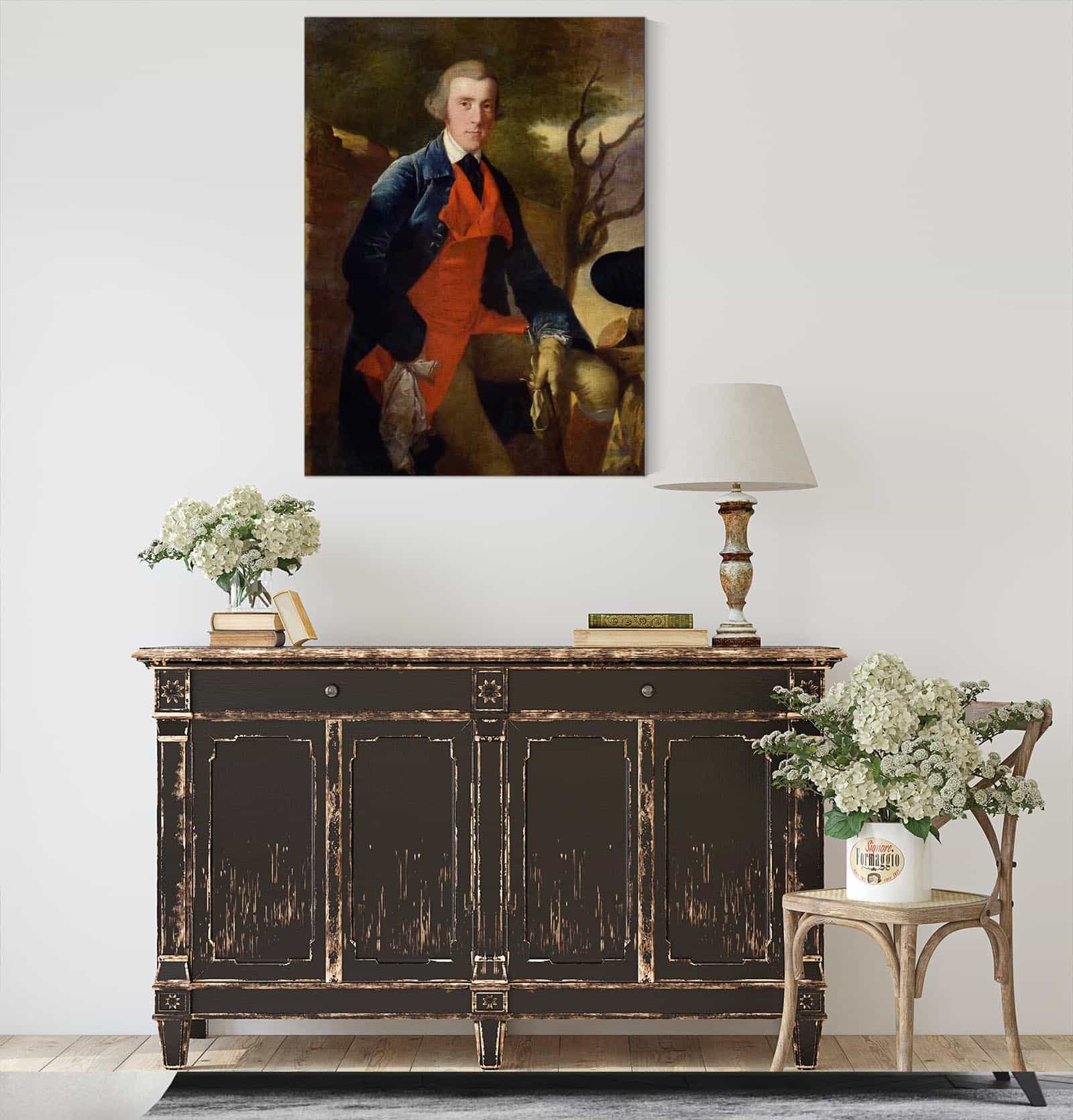 Edward Becher Leacroft Of Wirksworth by Joseph Wright Of Derby
