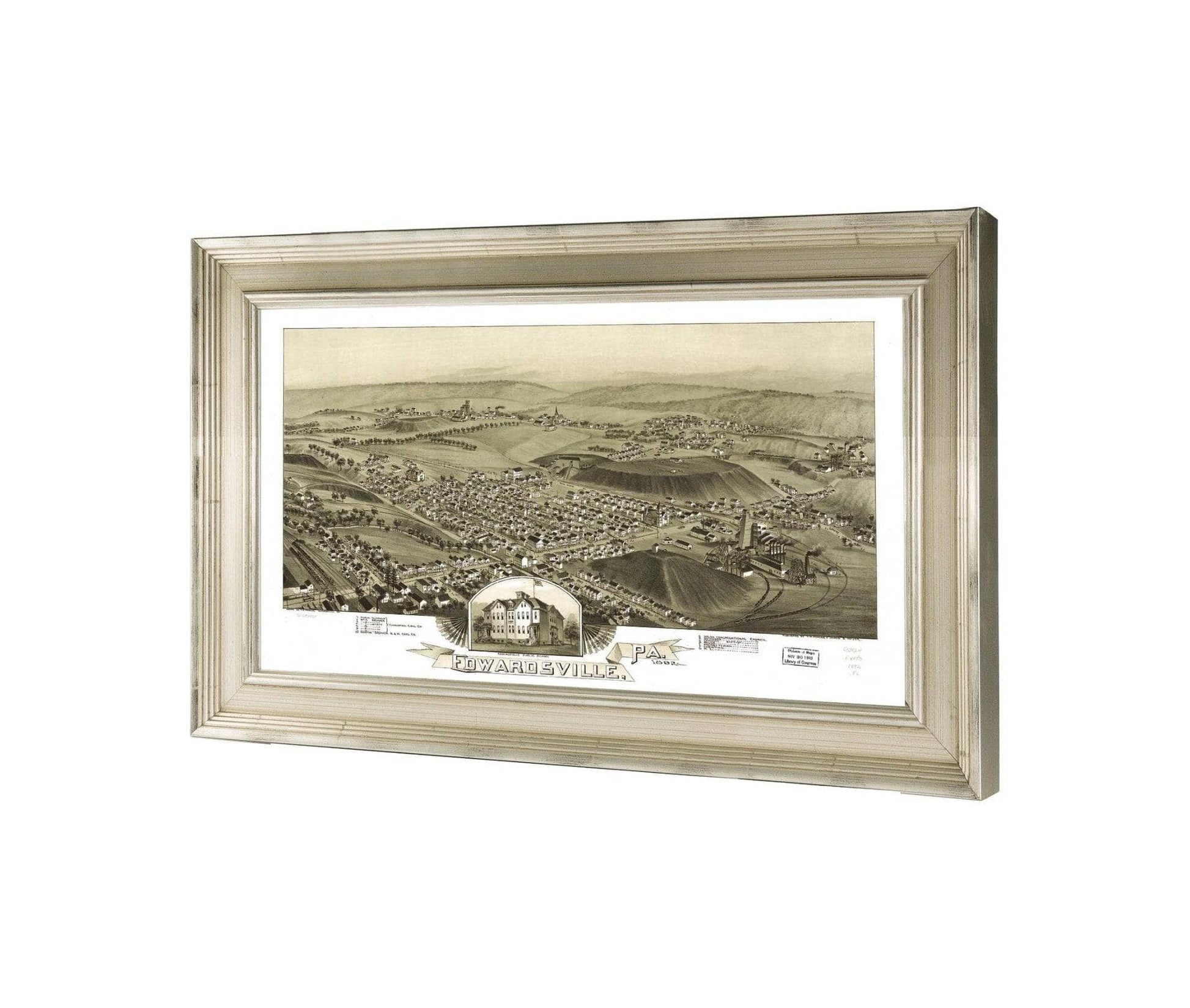 Edwardsville Pa 1892  State Of Pennsylvania
