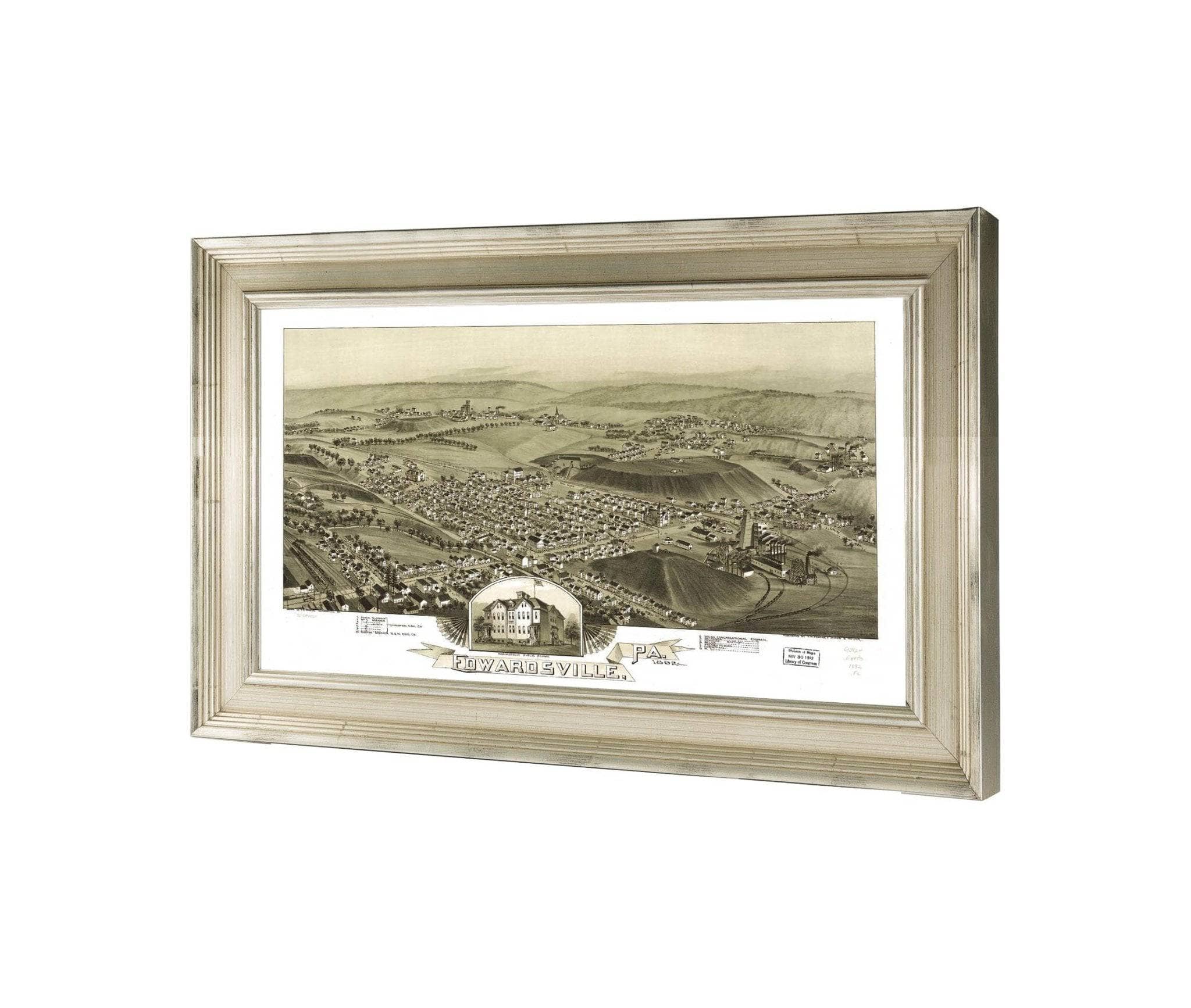 Edwardsville Pa 1892  State Of Pennsylvania