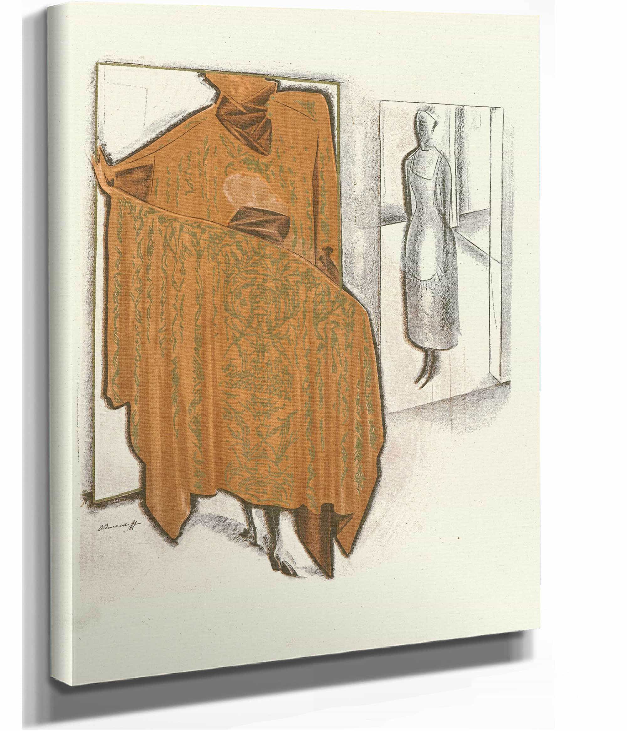 Effet De Glace Manteau Du Soir De Paul Poiret by Alexander Evgenievich Yakovlev
