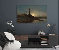 Effet De Lune by Johan Barthold Jongkind