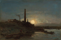 Effet De Lune by Johan Barthold Jongkind