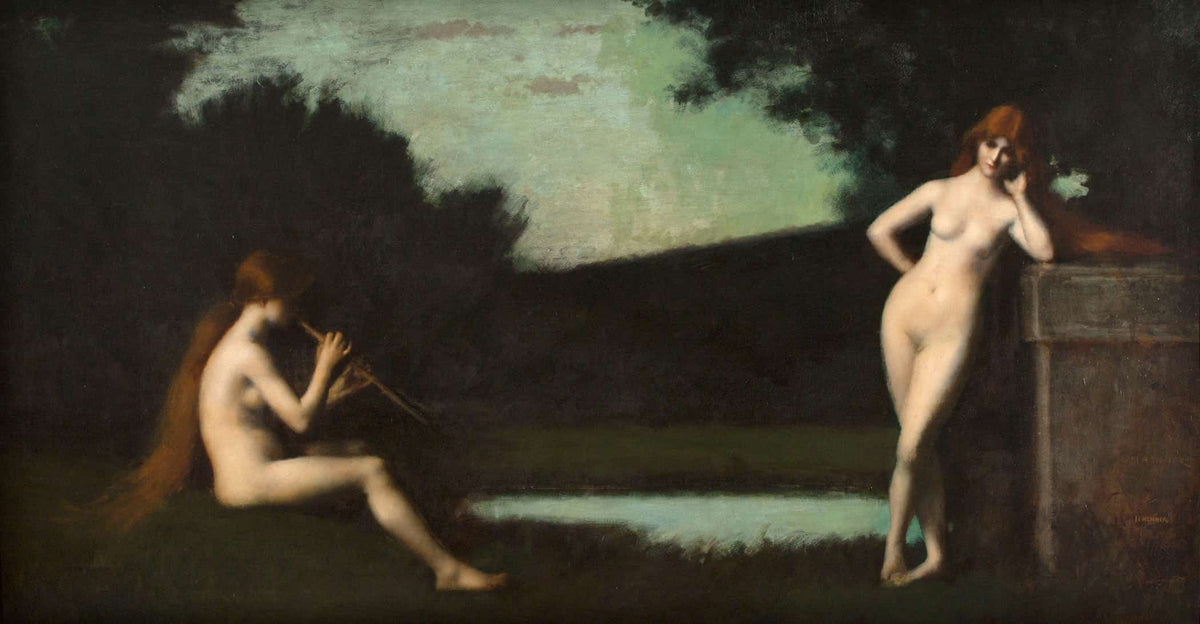 Eglogue by Jean Jacques Henner