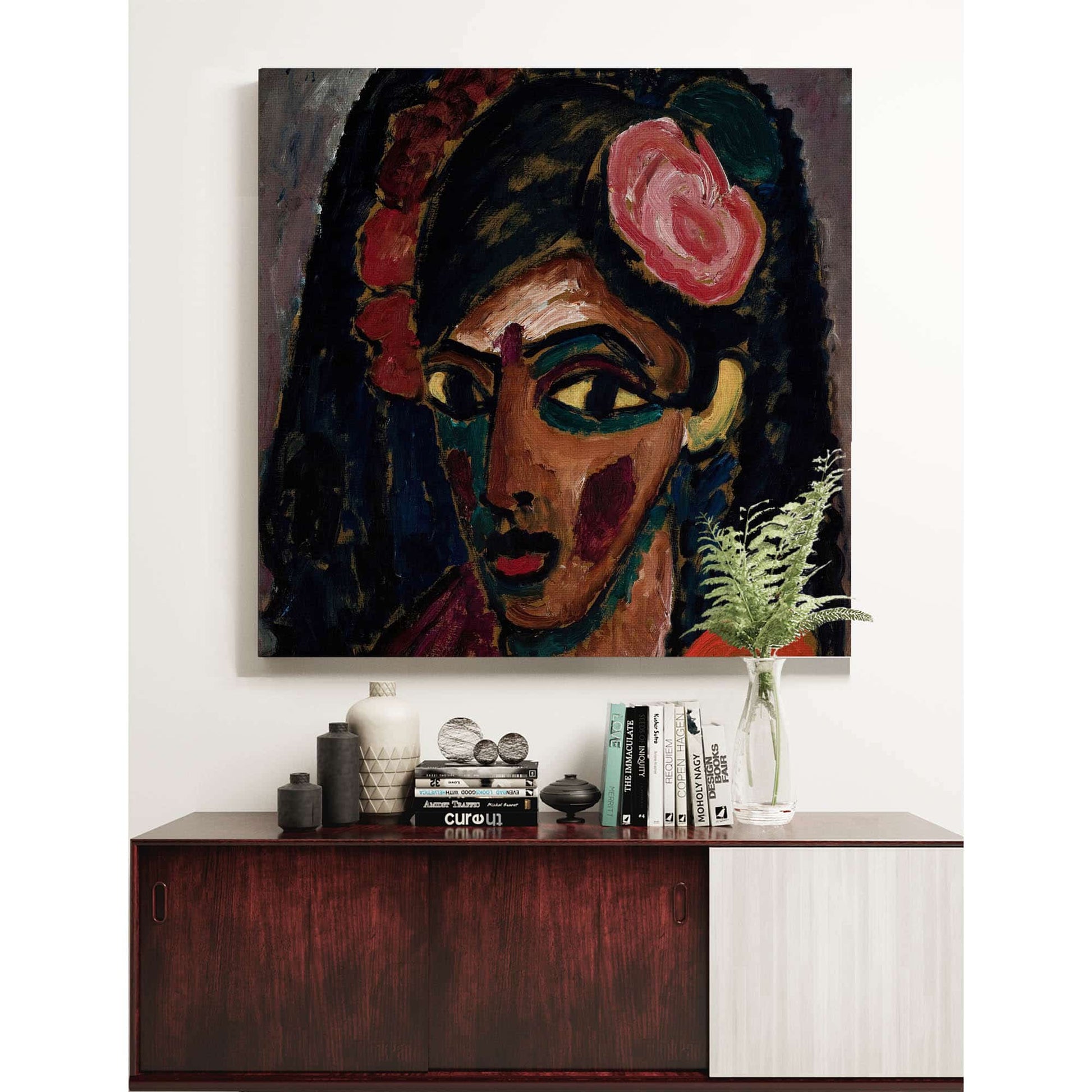 Egyptian Girl by Alexej Von Jawlensky