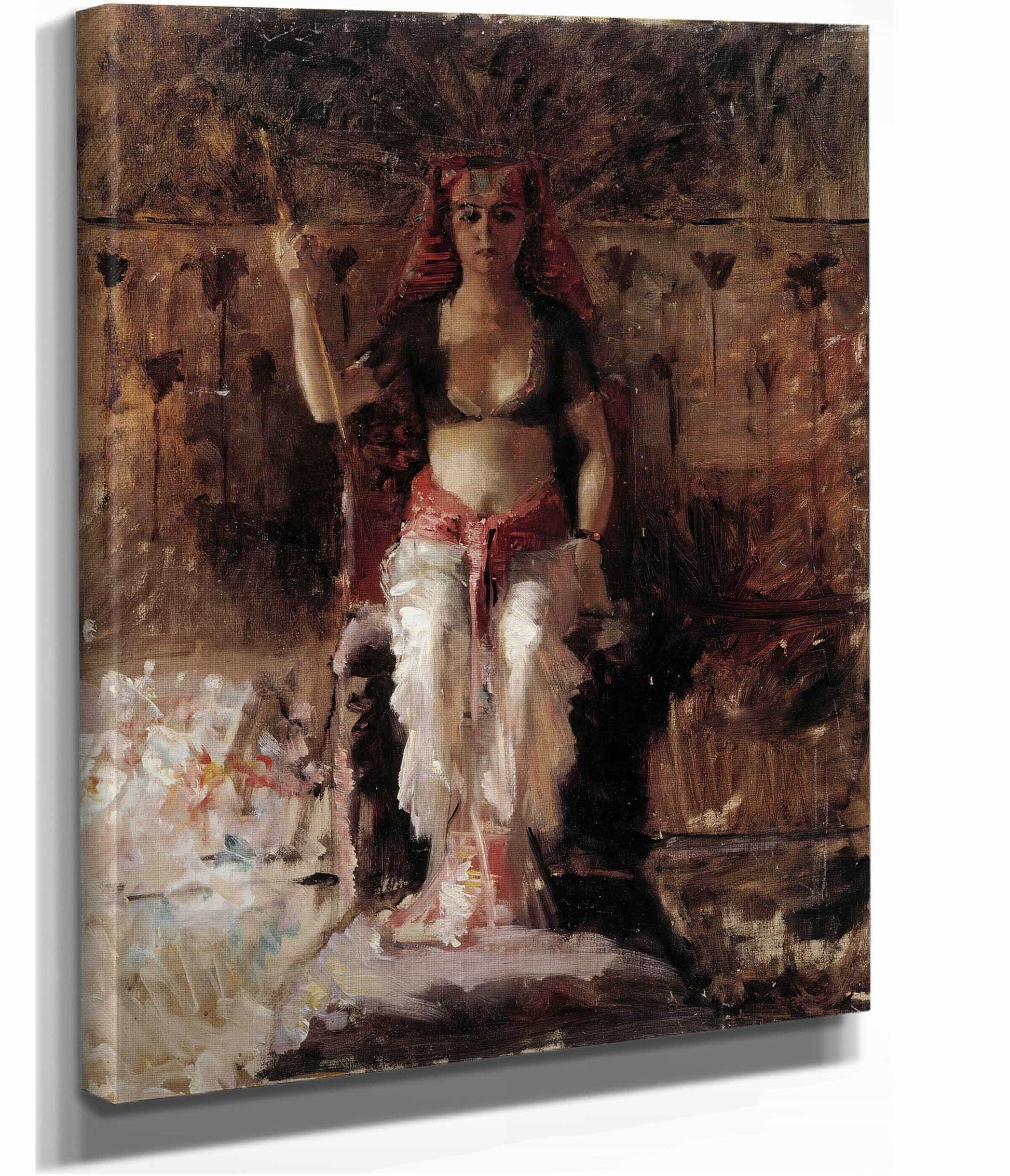 Egyptian Queen  by Albert Edelfelt