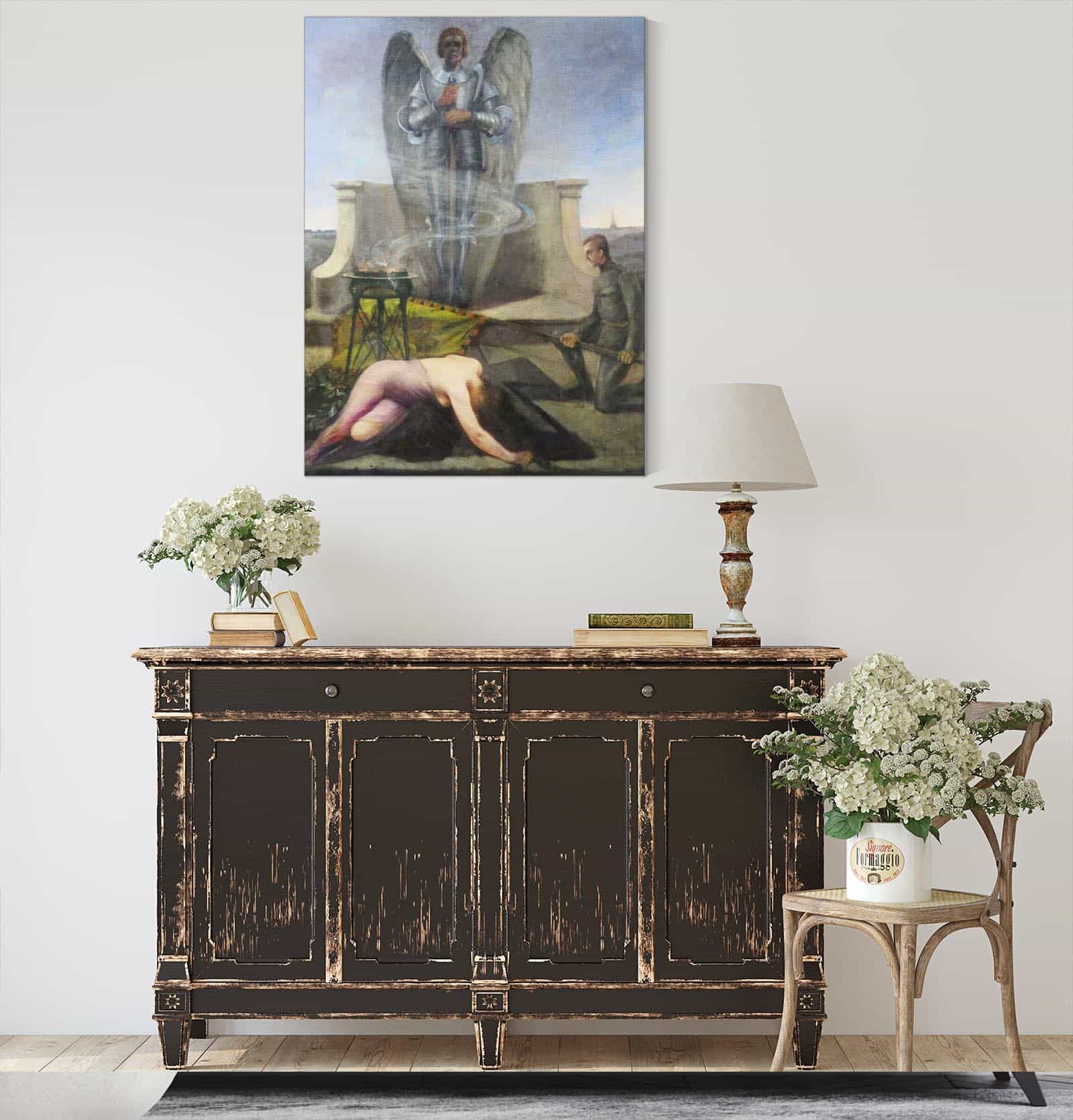 Ehrung An Einem Heldendenkmal by Eduard Veith