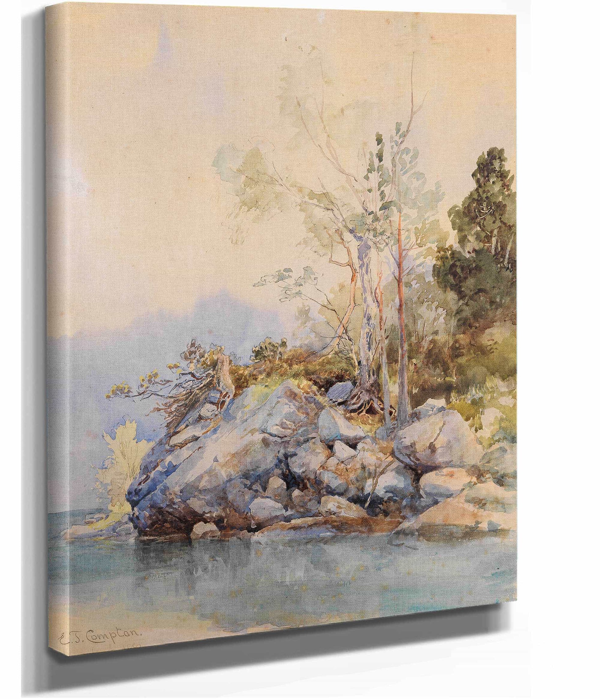 Eibsee by Edward Theodore Compton