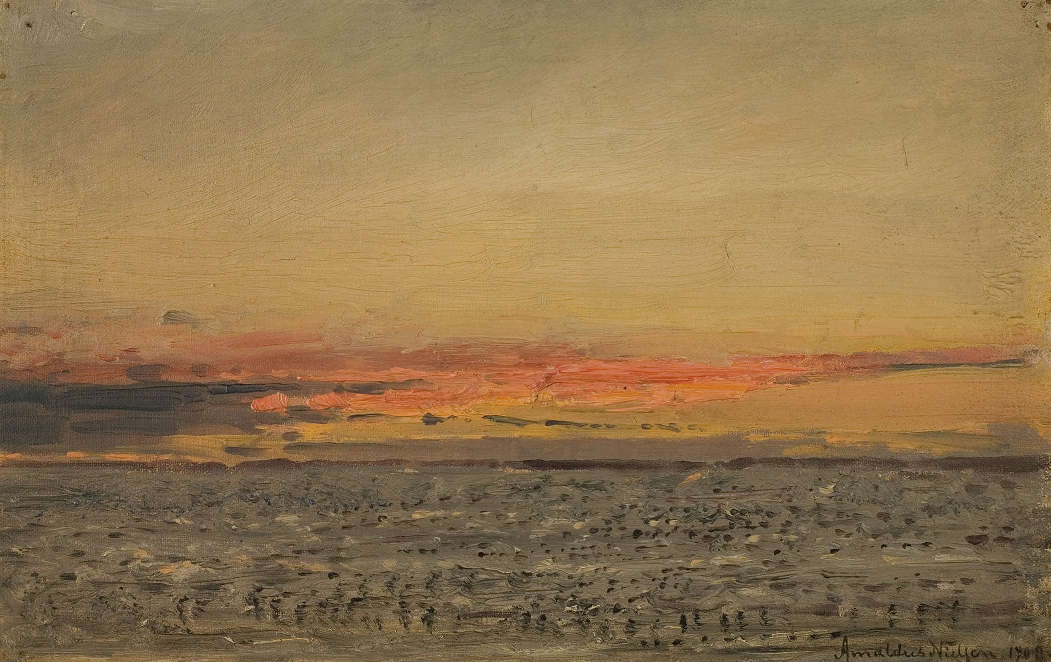 Eidem Aafjord By Amaldus Nielsen