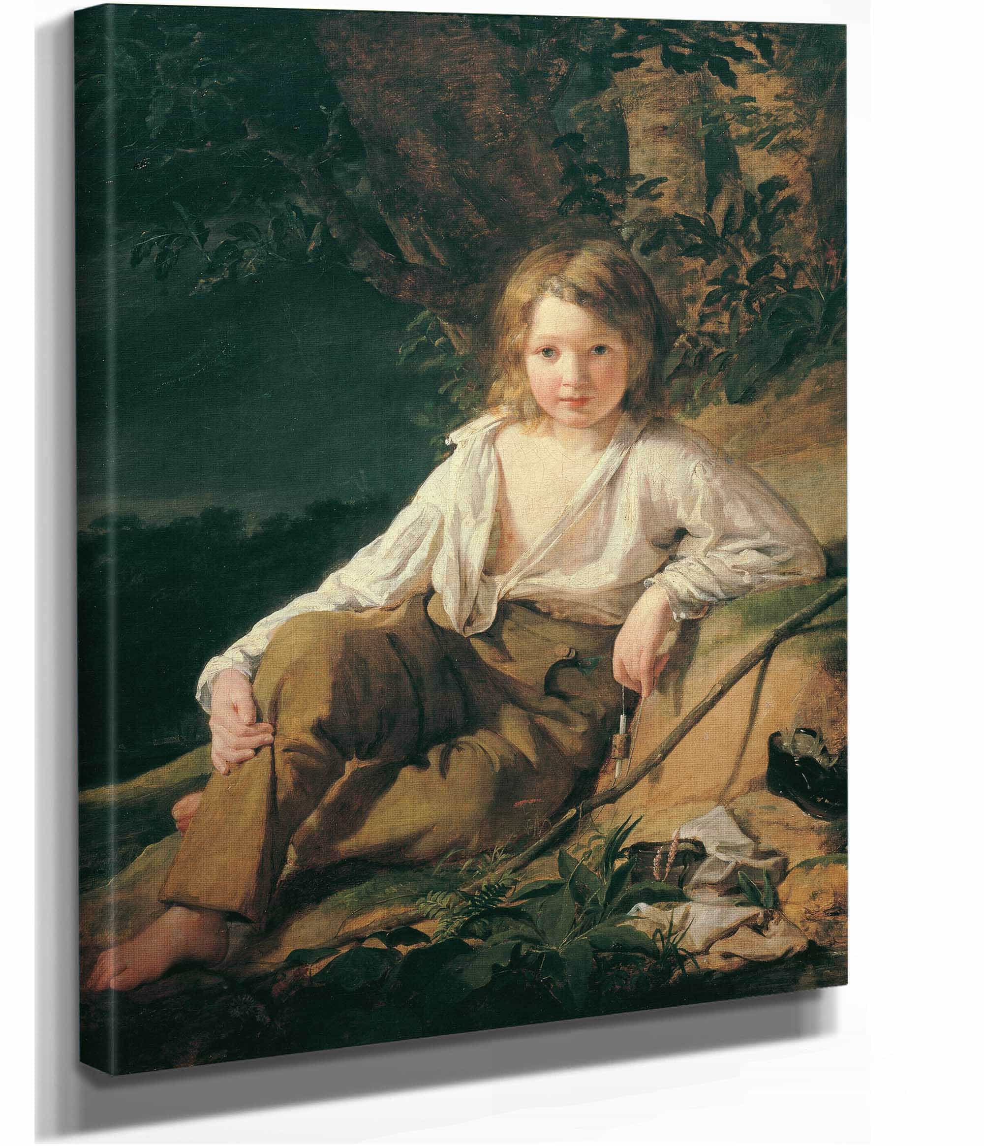Ein Fischerknabe by Friedrich Von Amerling