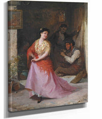 Ein Tanzchen by Eugen Von Blaas