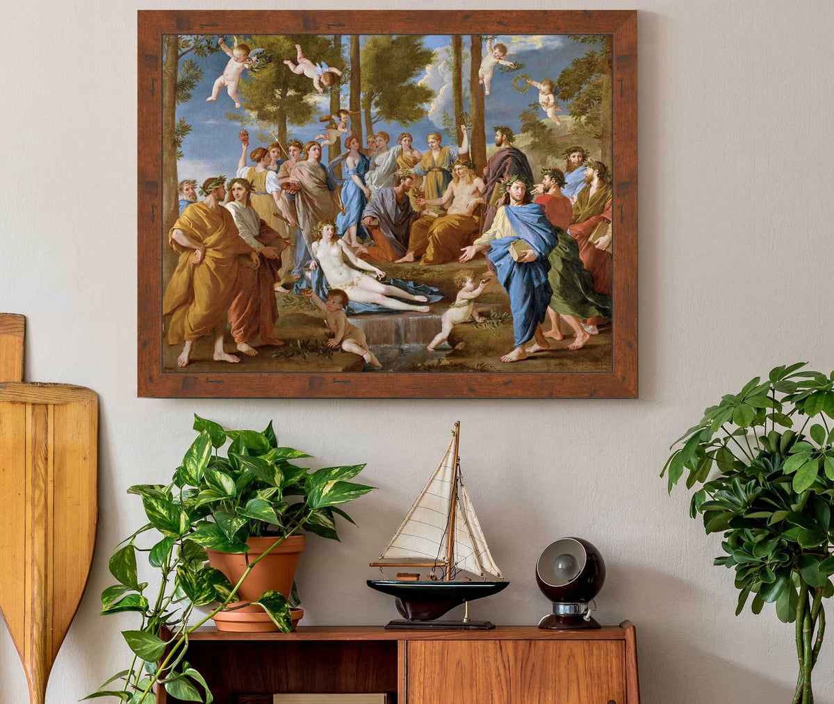 El Parnaso by Nicolas Poussin