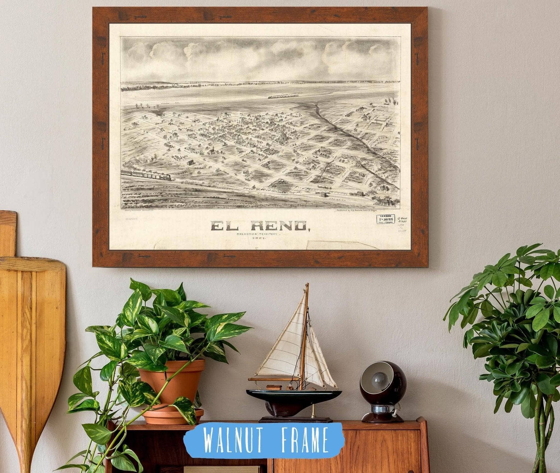 El Reno Oklahoma Territory 1891 State of Oklahoma