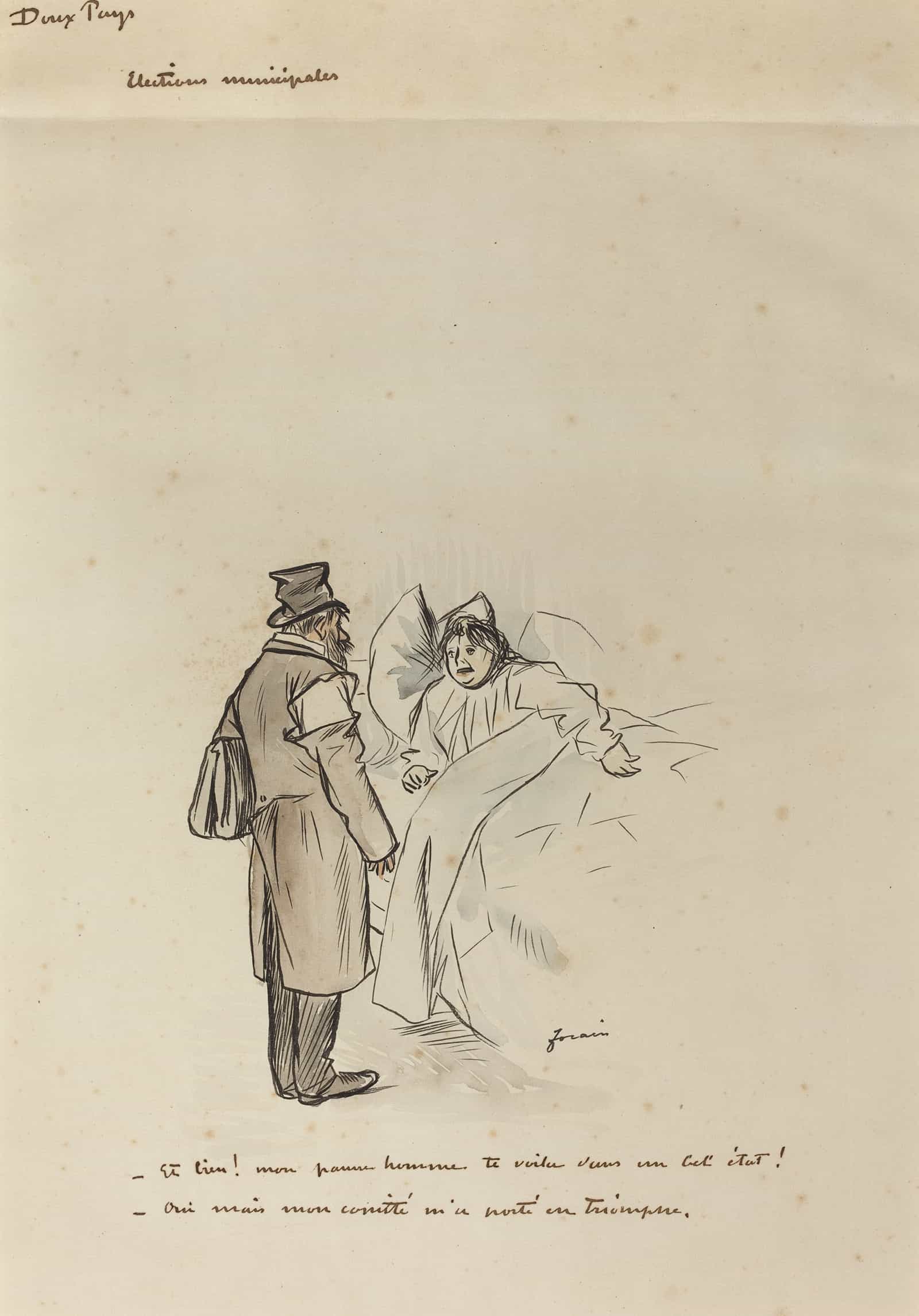 Elections Municipales by Jean Louis Forain