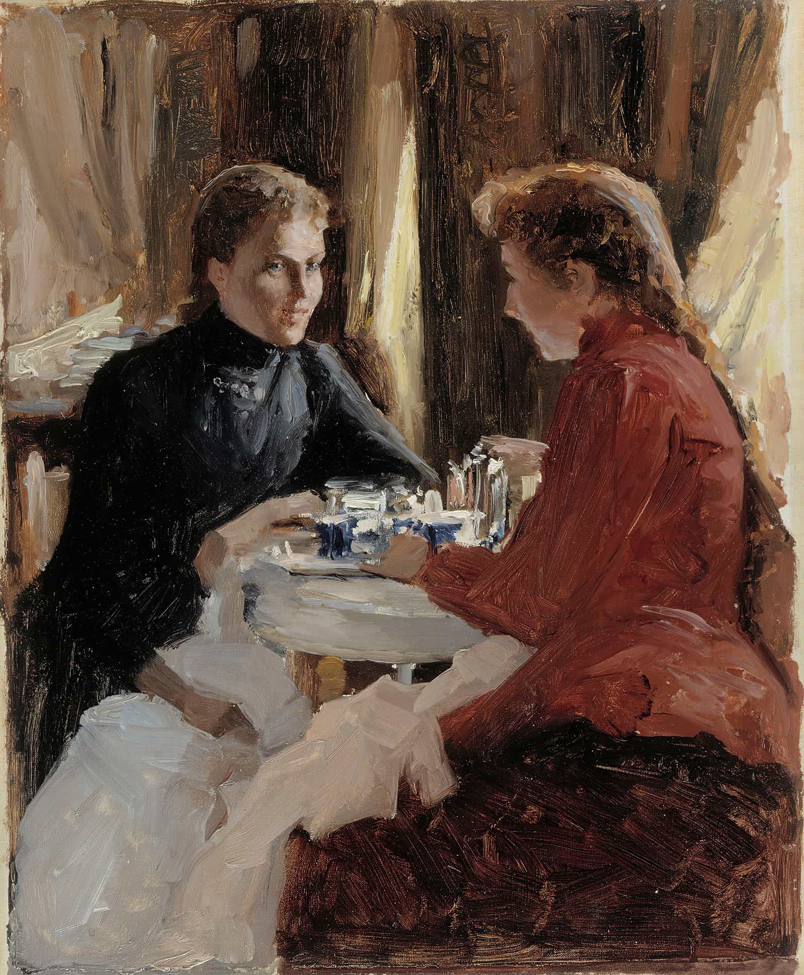 Elevenses by Albert Edelfelt
