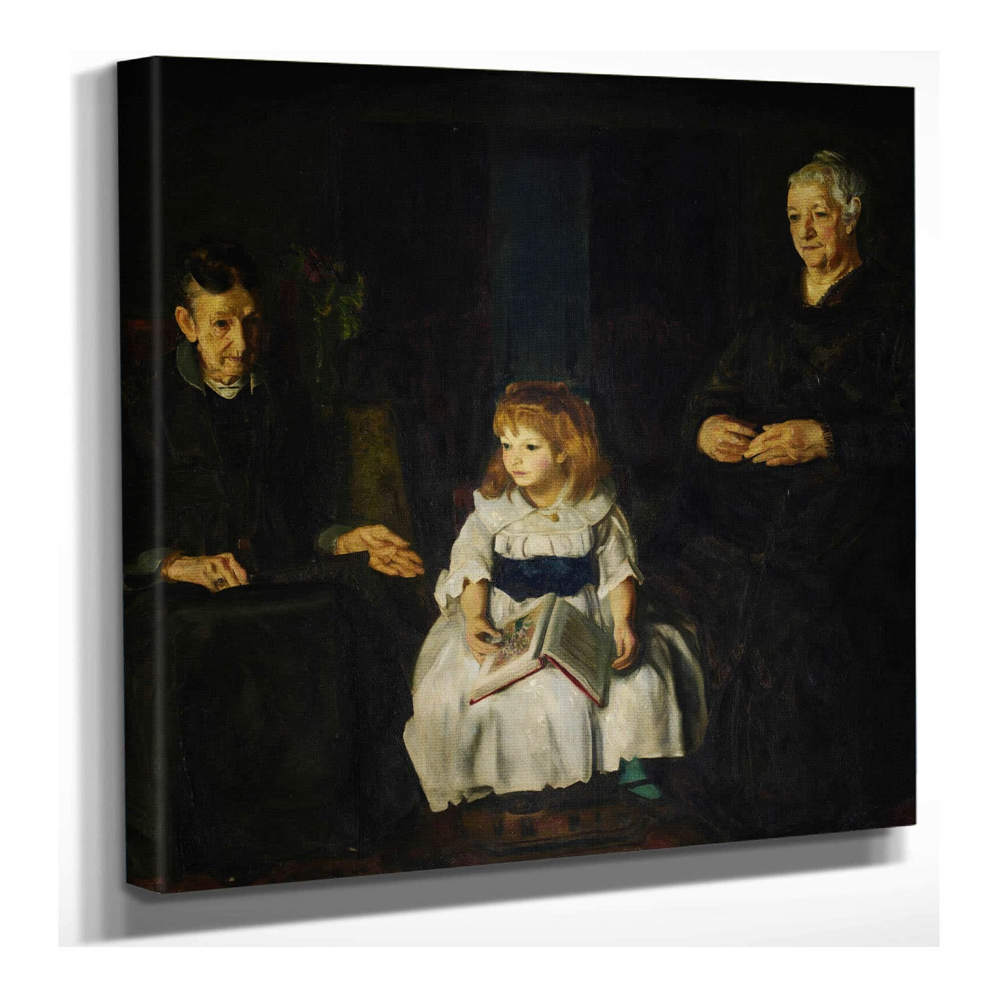 Elinor Jean And Anna by George Wesley Bellows