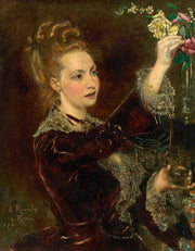 Elisabeth Von Nast Kolb Geb Hardegg by Anton Romako