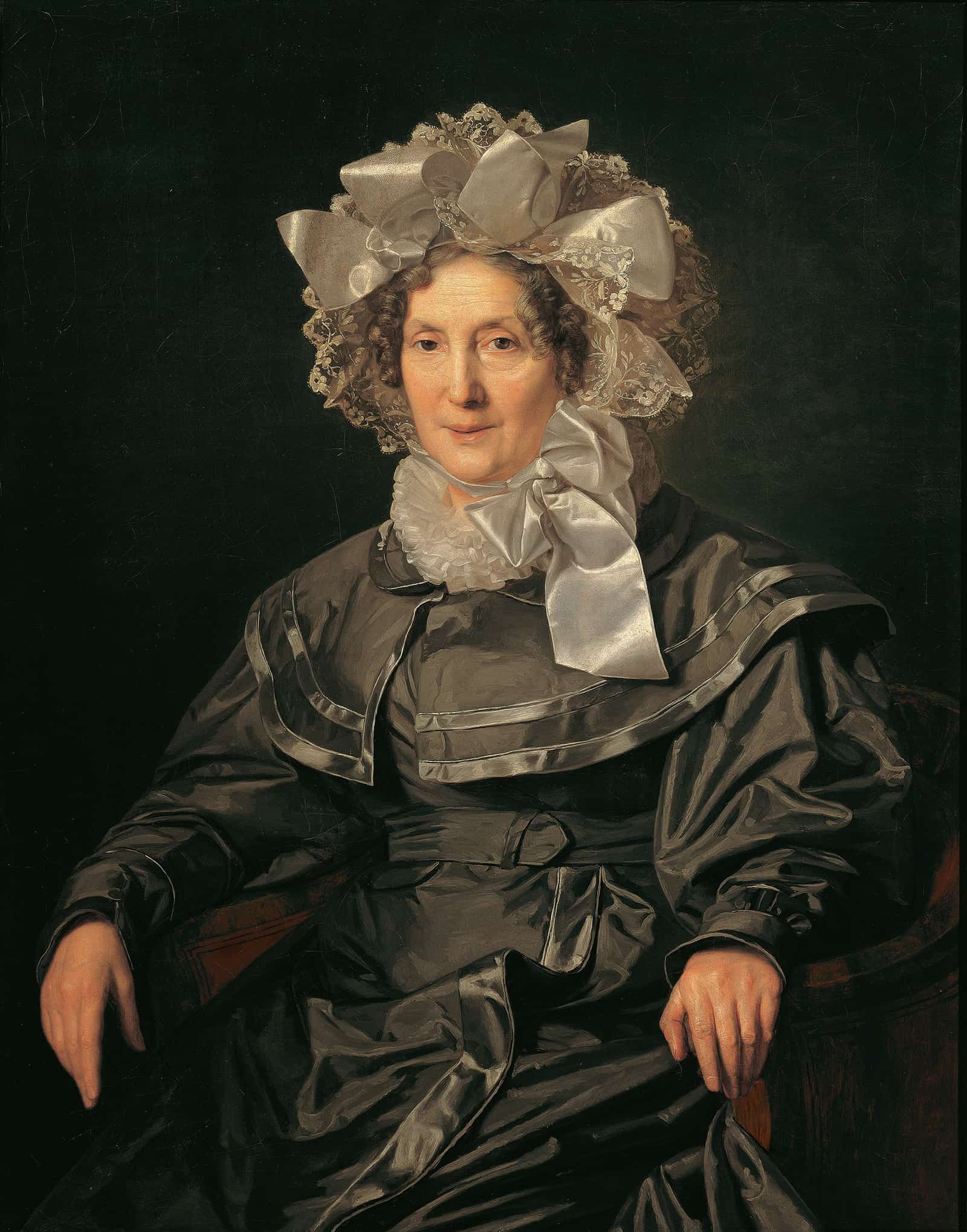 Elisabeth Waldmuller Die Mutter Des Kunstlers by Ferdinand Georg Waldmuller