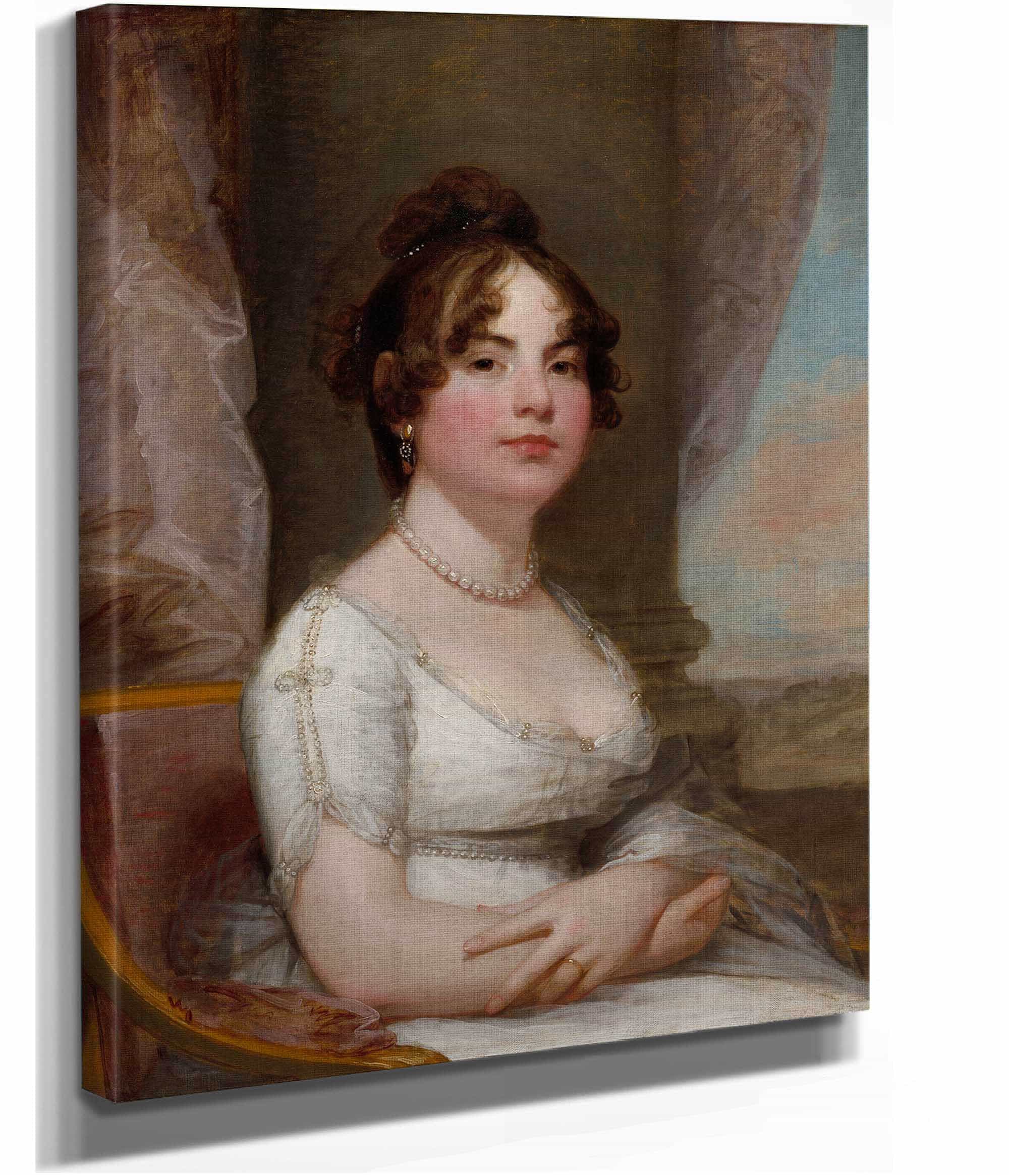 Elizabeth Beltzhoover Mason   by Gilbert Stuart