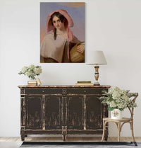 Elizabeth Cook Mrs Benjamin Franklin Bache As The Country Girl by Thomas Sully