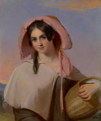 Elizabeth Cook Mrs Benjamin Franklin Bache As The Country Girl by Thomas Sully
