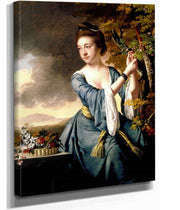 Elizabeth Mrs John Bostock by Joseph Wright Of Derby
