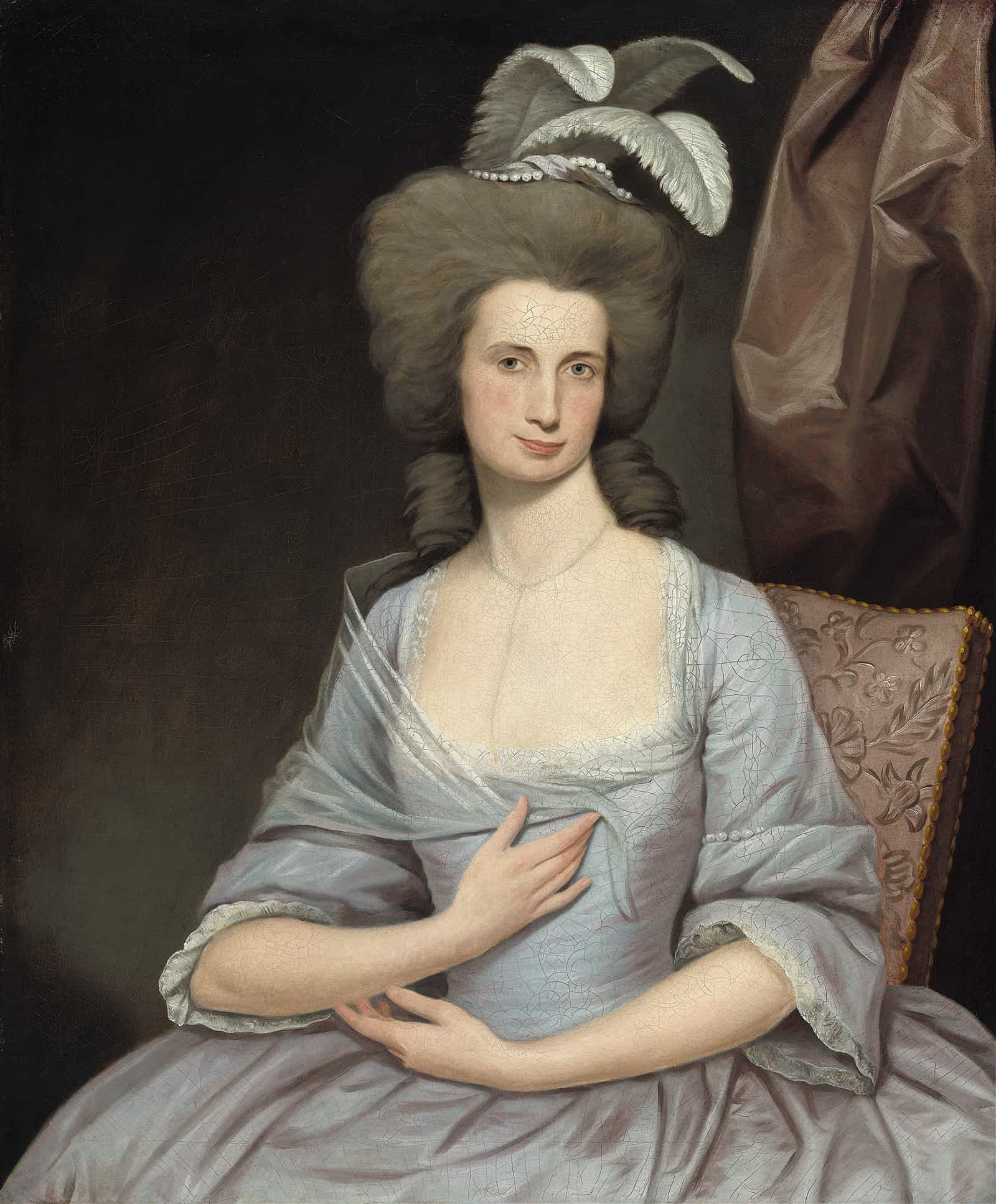 Elizabeth Stevens Carle by Joseph Wright Of Derby