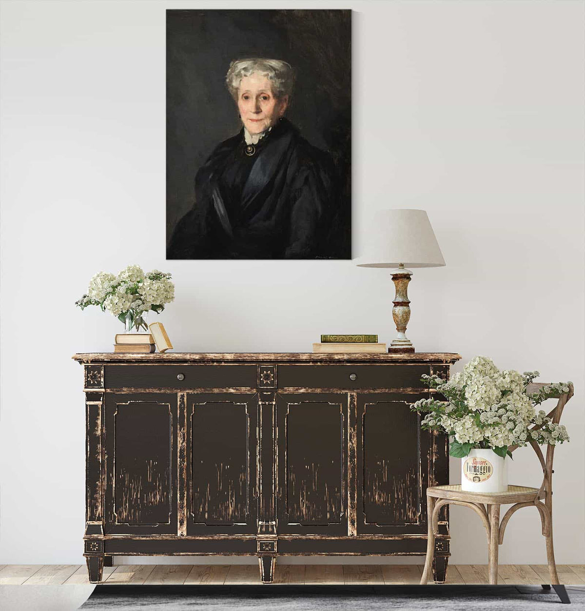 Elizabeth Virginia Lanning Bradner Smith Mrs George Cotton Smith by Robert Henri