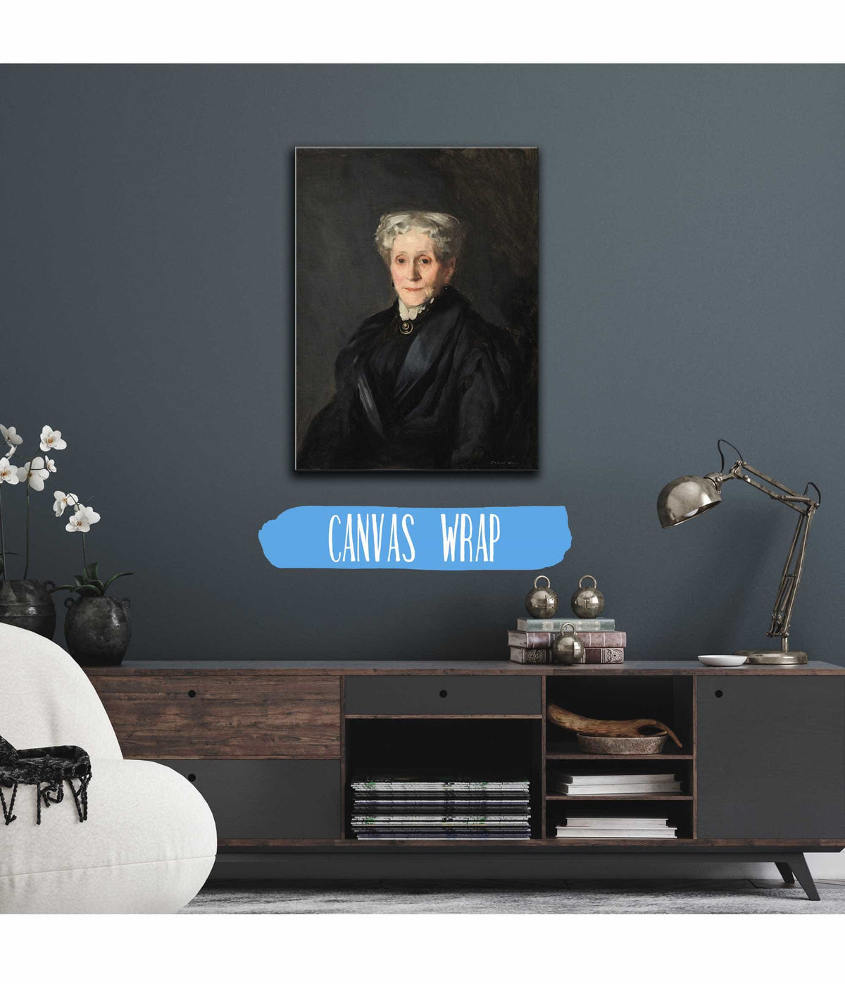 Elizabeth Virginia Lanning Bradner Smith Mrs George Cotton Smith by Robert Henri