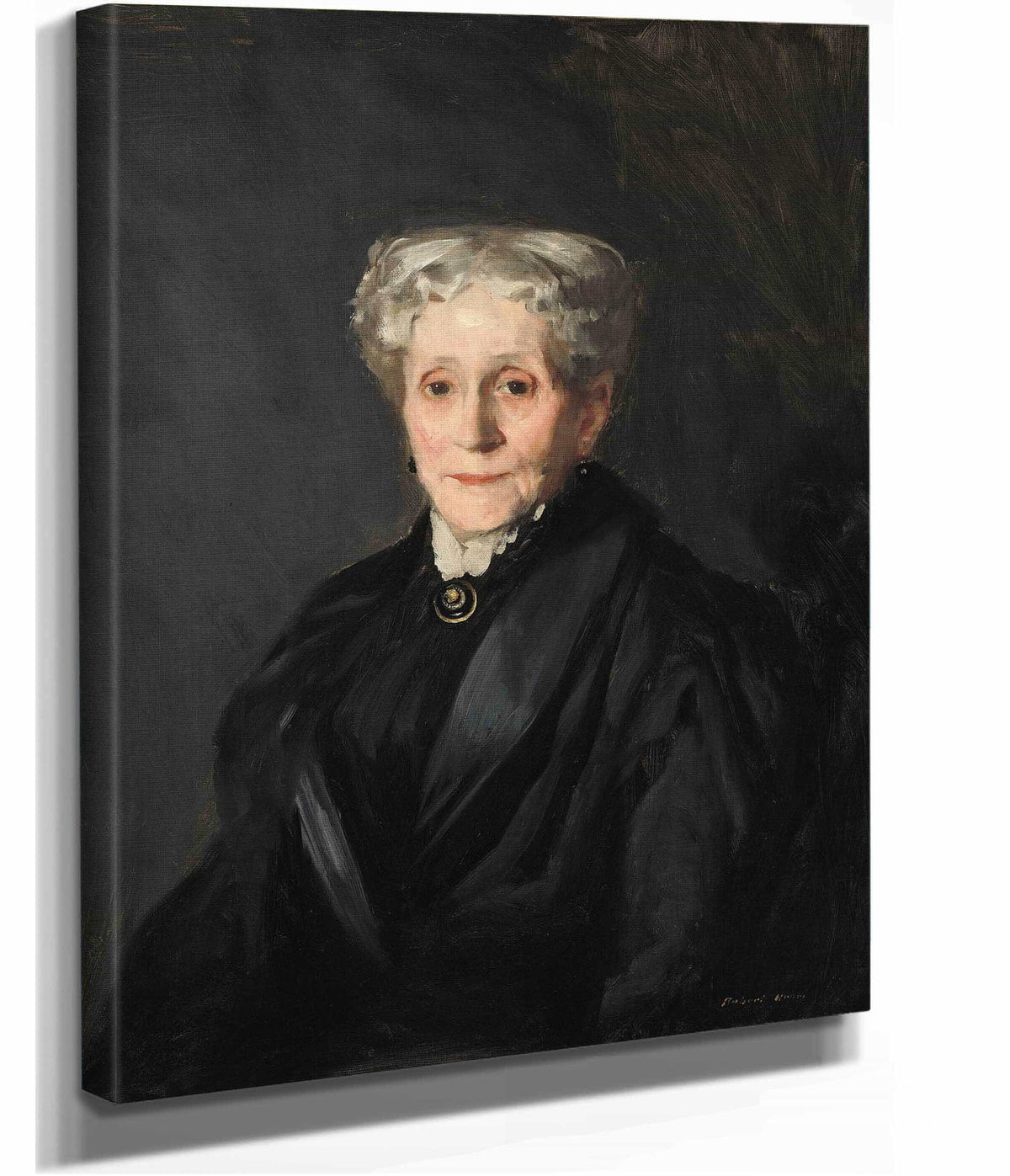 Elizabeth Virginia Lanning Bradner Smith Mrs George Cotton Smith by Robert Henri