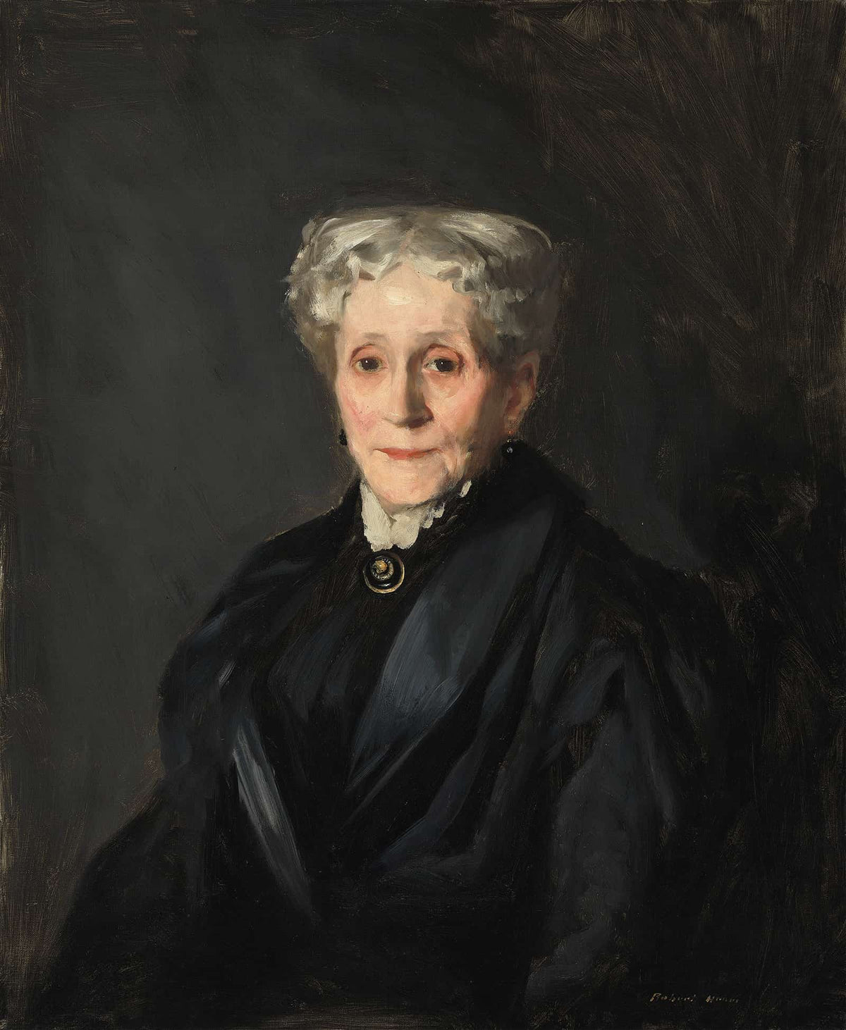 Elizabeth Virginia Lanning Bradner Smith Mrs George Cotton Smith by Robert Henri