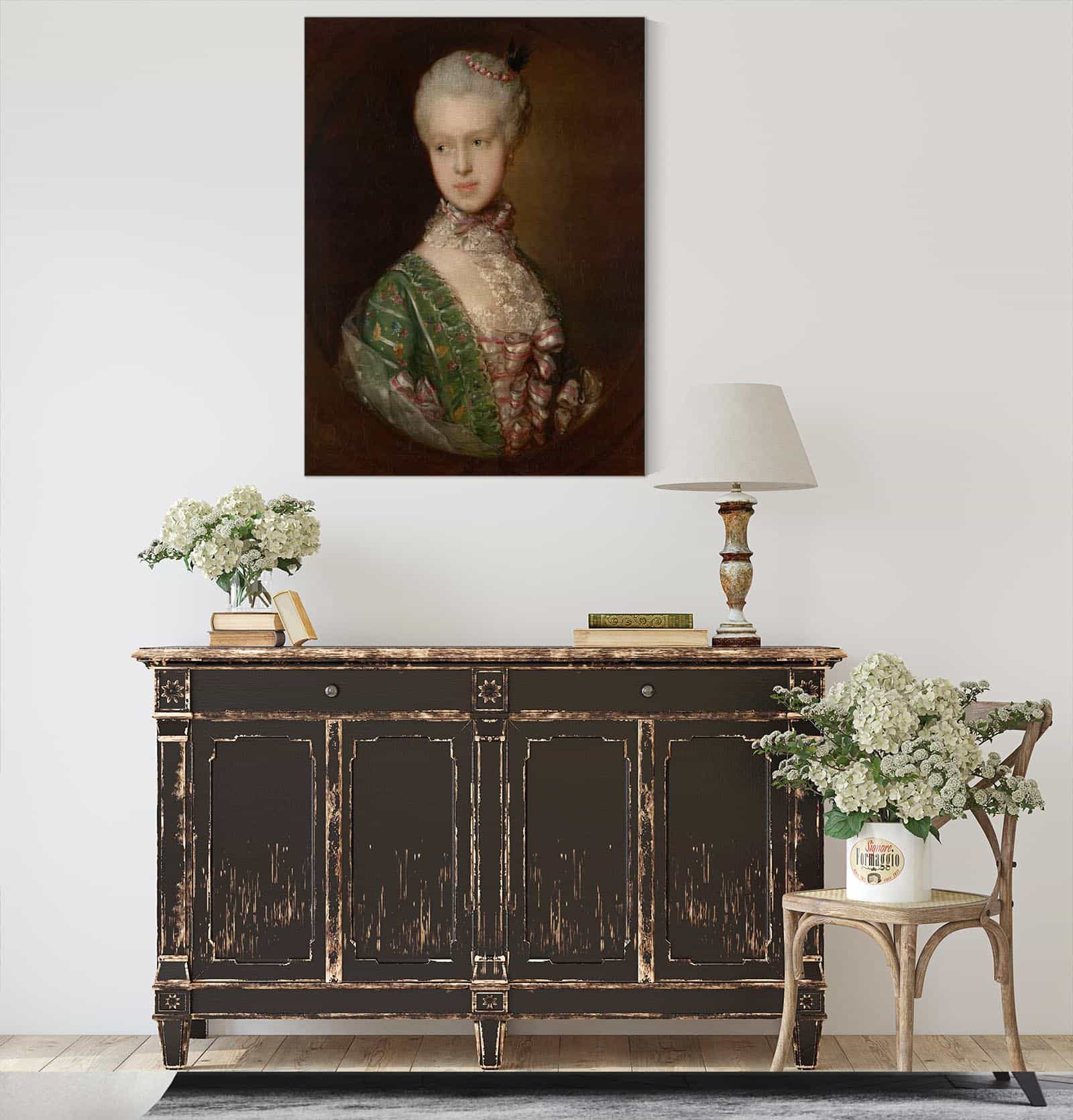 Elizabeth Wrottesley Later Duchess Of Grafton by Thomas Gainsborough