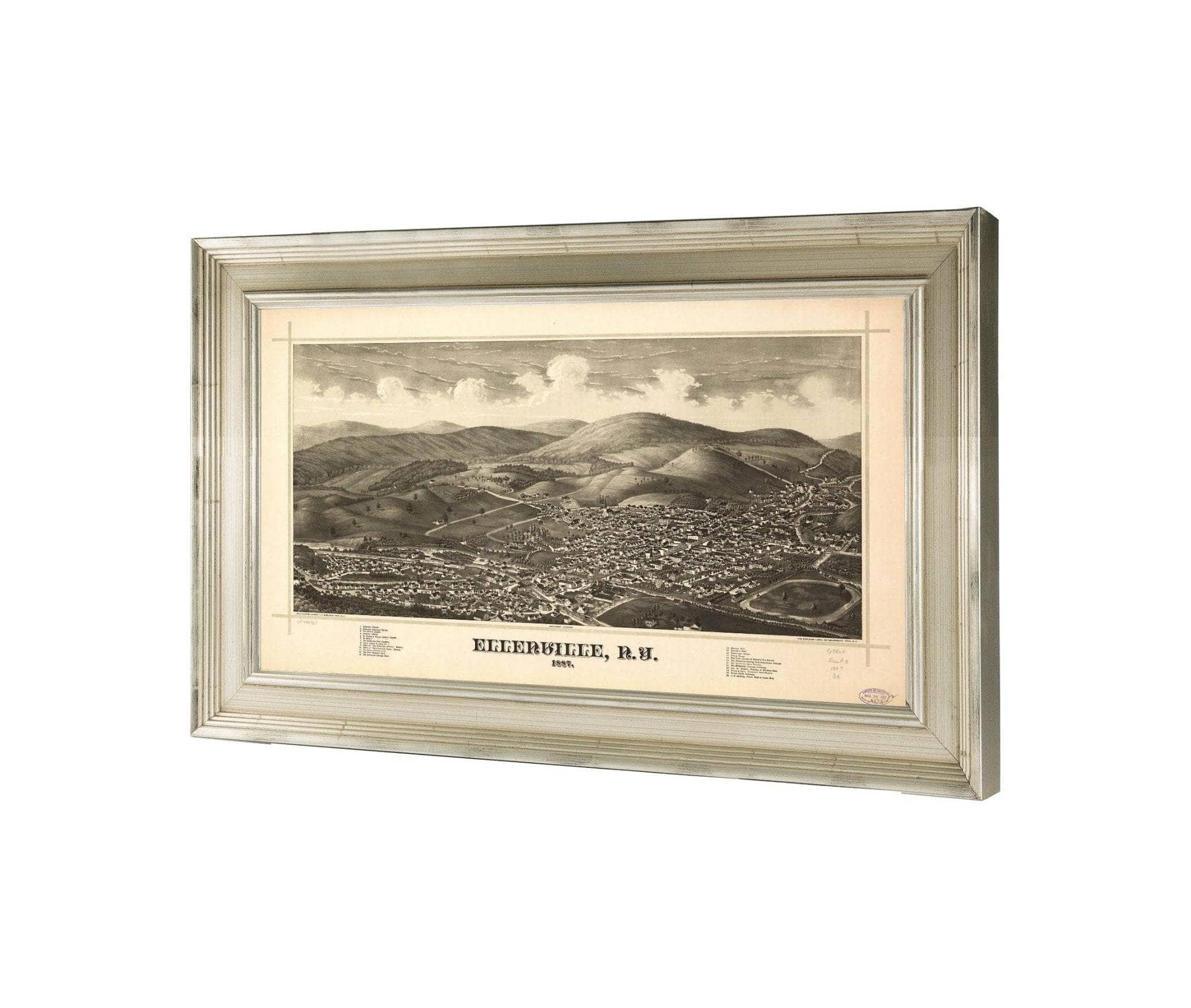 Ellenville Ny 1887  State Of New York