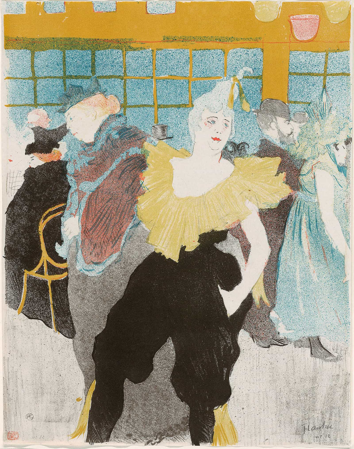 Elles The Clownesse by Henri De Toulouse Lautrec