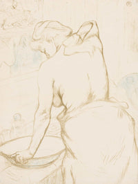 Elles The Toilet by Henri De Toulouse Lautrec