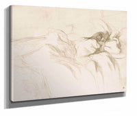 Elles Woman Sleeping by Henri De Toulouse Lautrec