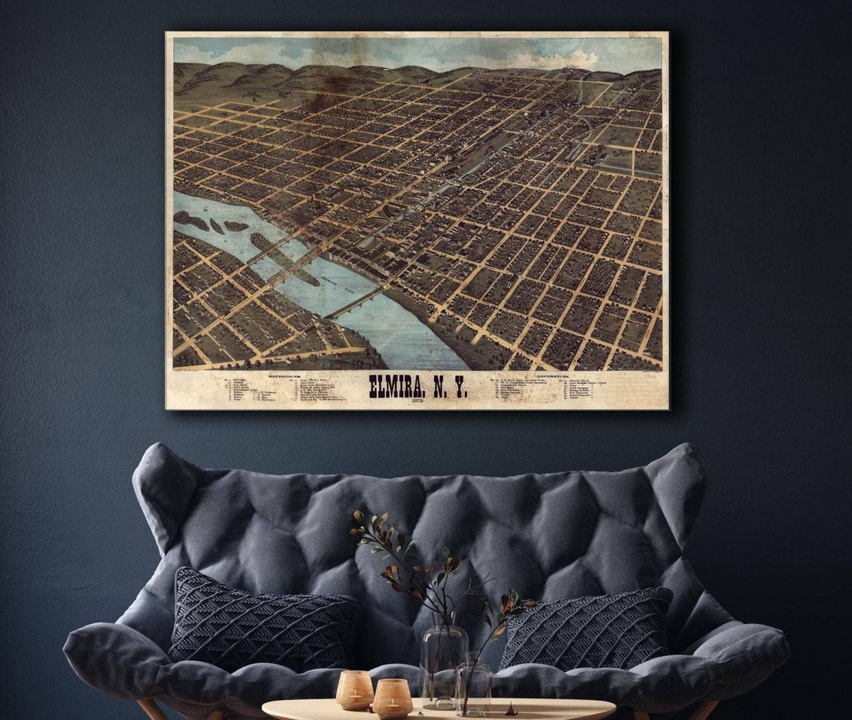 Elmira Ny  1873 State of New York