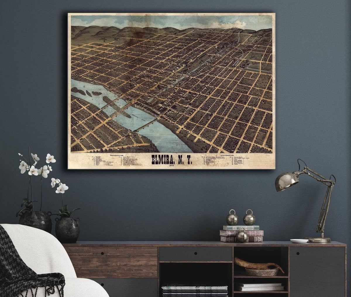 Elmira Ny  1873 State of New York