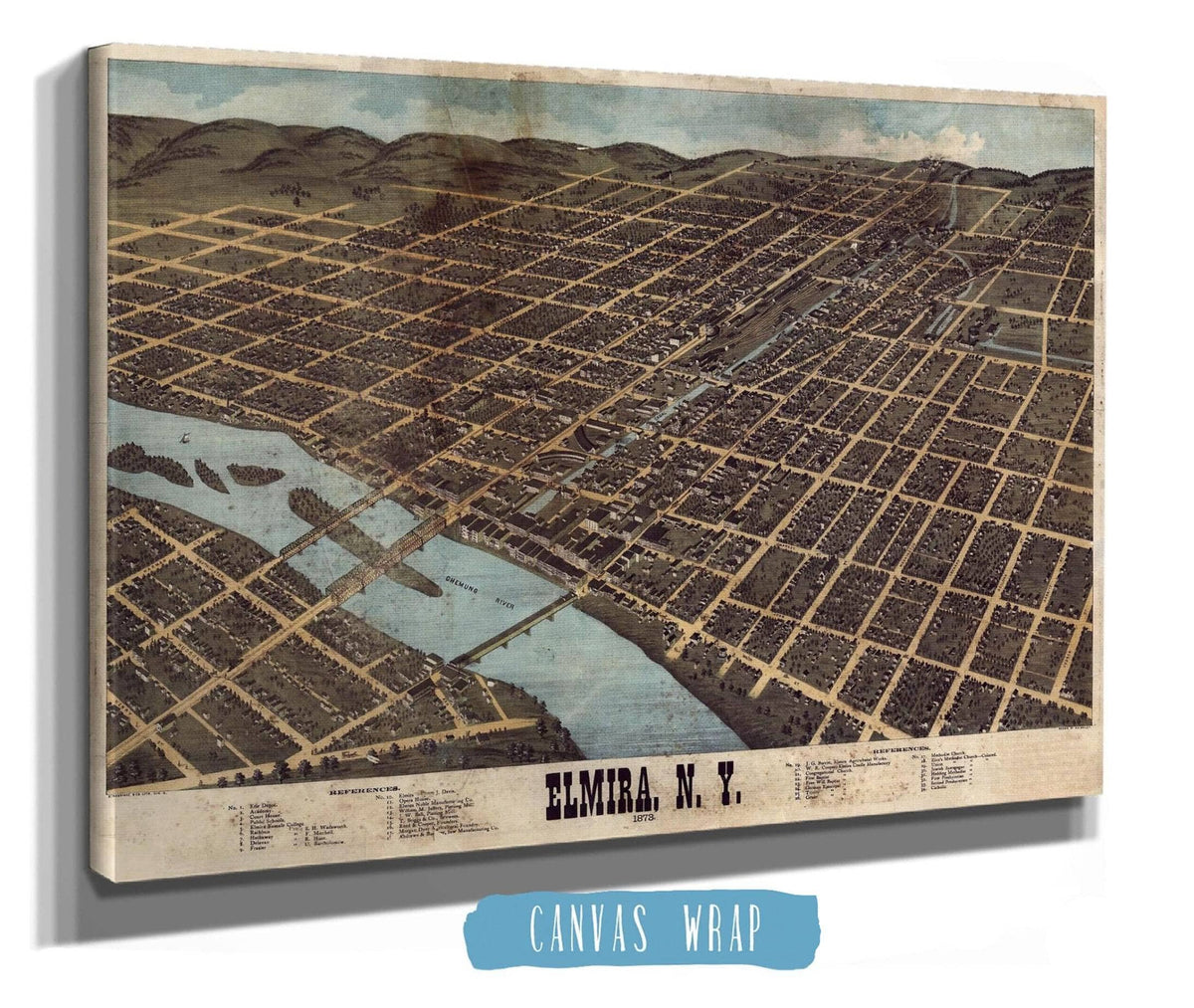 Elmira Ny  1873 State of New York