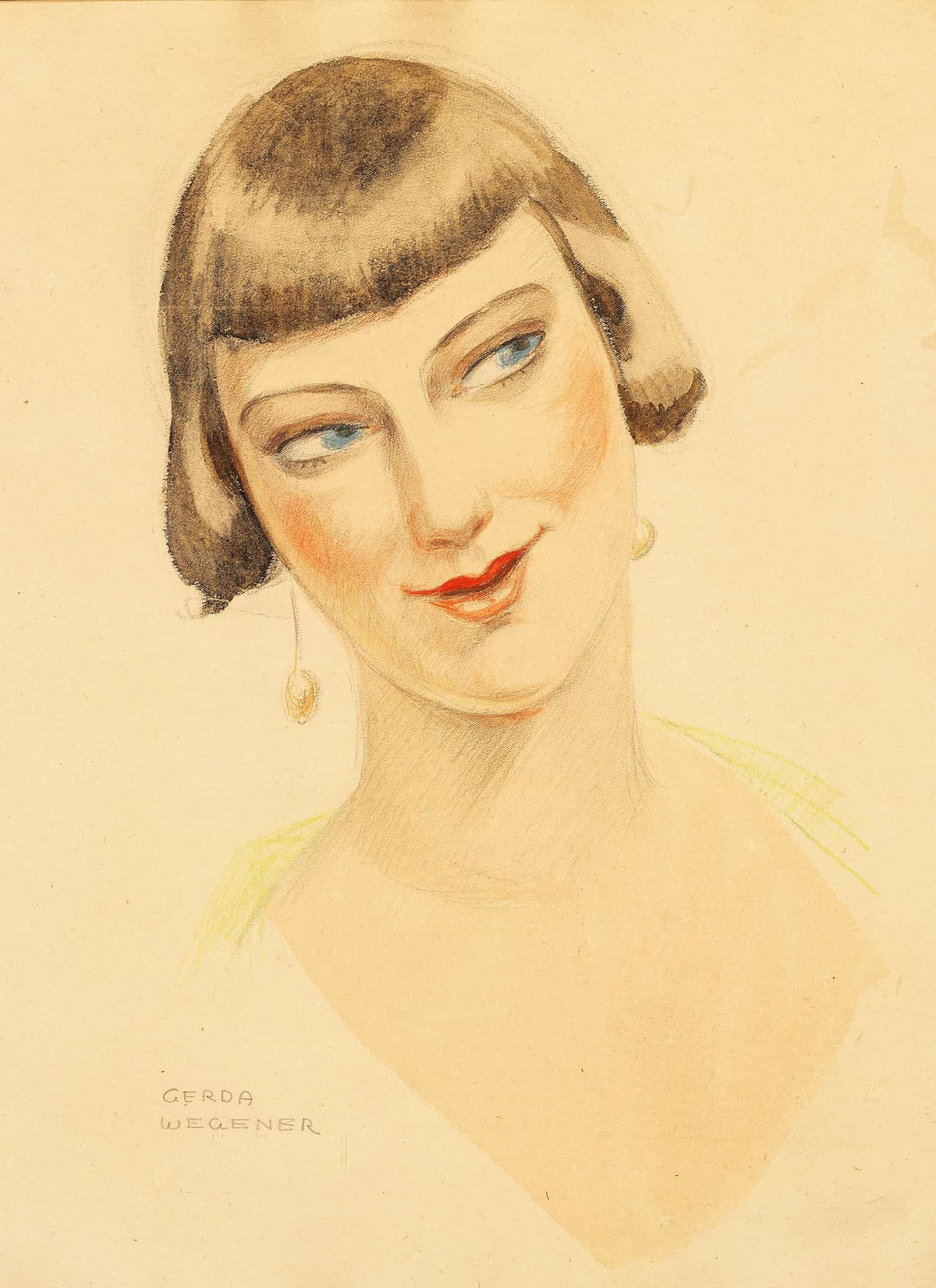 Elna Tegner by Gerda Wegener